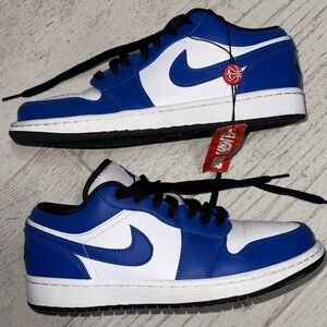 Air Jordan 1 Low OG Game Royal/Mens Size 8.5/Gently Used
